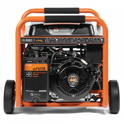 Petrol Generator DAEWOO GDA 8500E-3_6